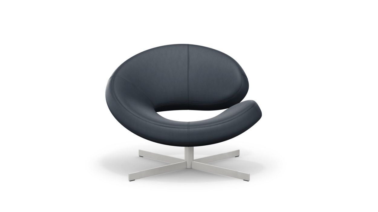 NUAGE 2 ARMCHAIR - LACQUERED BASE by Roche Bobois