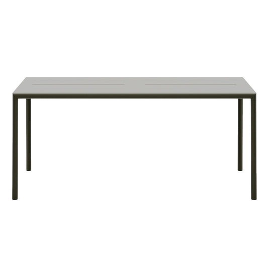 May table, 170 x 85 cm, dark green