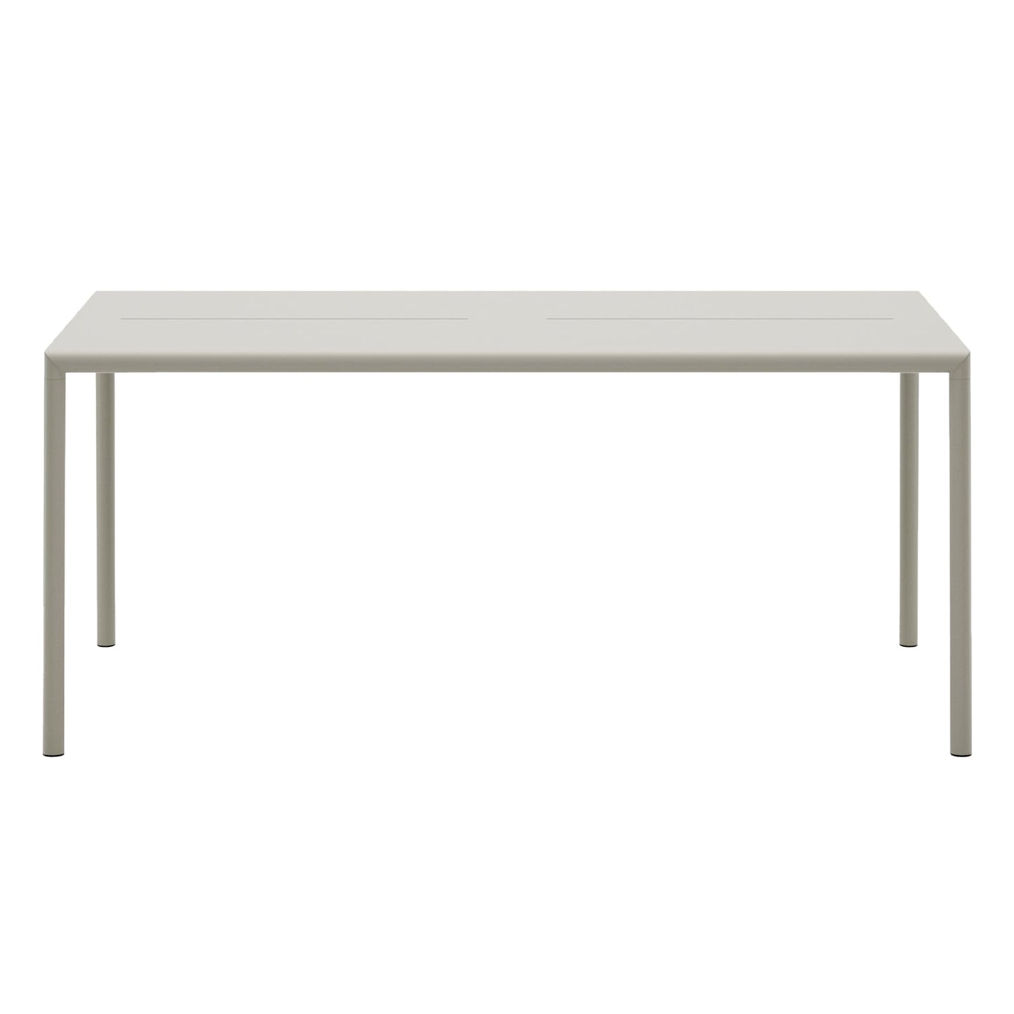 May table, 170 x 85 cm, light grey