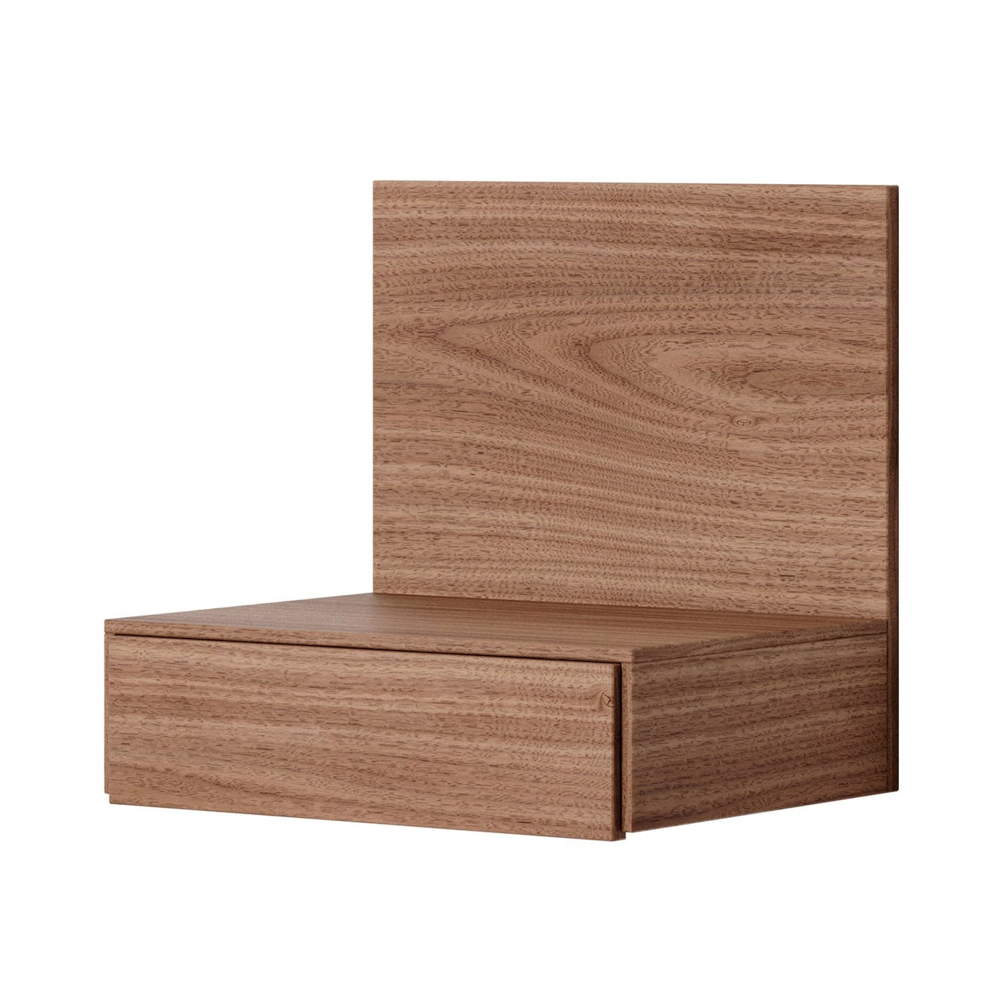 Tana wall mounted nightstand, walnut