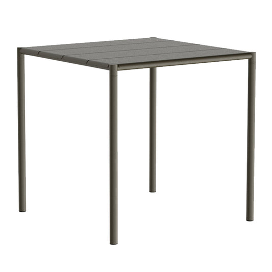 Sine dining table, 75.5 x 75.5 cm, dark green
