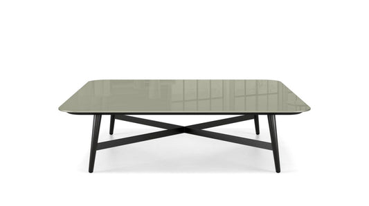 OCTET COCKTAIL TABLE - LACQUERED GLASS by Roche Bobois