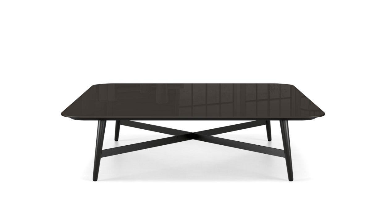 OCTET COCKTAIL TABLE - LACQUERED GLASS by Roche Bobois