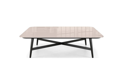 OCTET COCKTAIL TABLE - LACQUERED GLASS by Roche Bobois