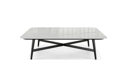OCTET COCKTAIL TABLE - LACQUERED GLASS by Roche Bobois