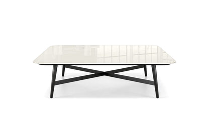 OCTET COCKTAIL TABLE - LACQUERED GLASS by Roche Bobois