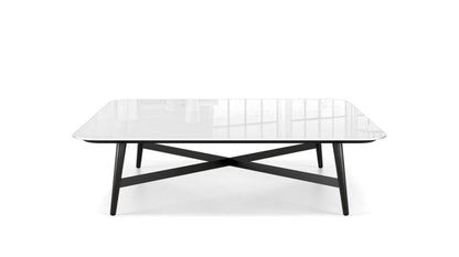 OCTET COCKTAIL TABLE - LACQUERED GLASS by Roche Bobois