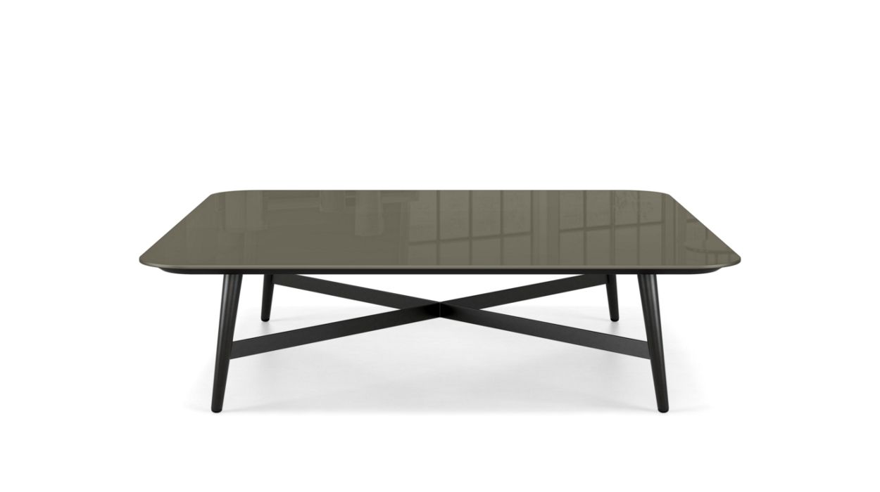 OCTET COCKTAIL TABLE - LACQUERED GLASS by Roche Bobois