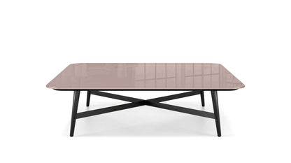 OCTET COCKTAIL TABLE - LACQUERED GLASS by Roche Bobois