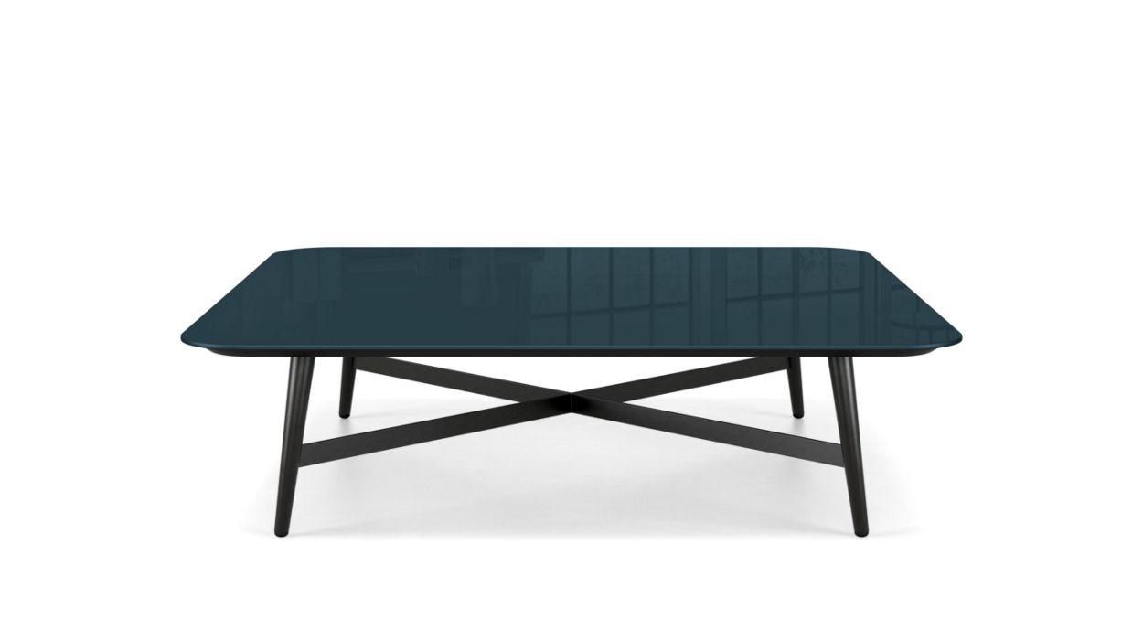 OCTET COCKTAIL TABLE - LACQUERED GLASS by Roche Bobois