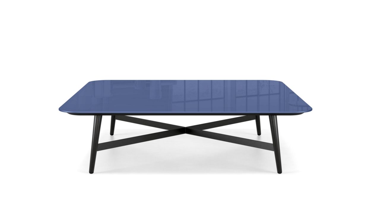 OCTET COCKTAIL TABLE - LACQUERED GLASS by Roche Bobois