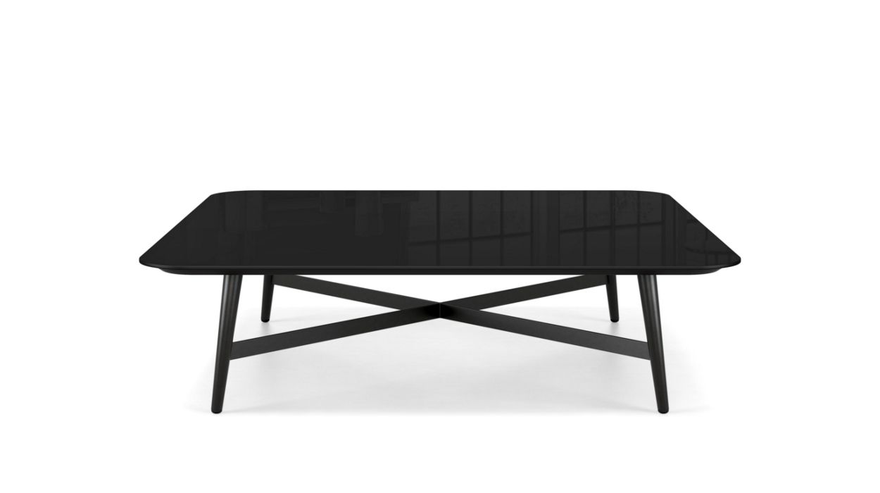 OCTET COCKTAIL TABLE - LACQUERED GLASS by Roche Bobois