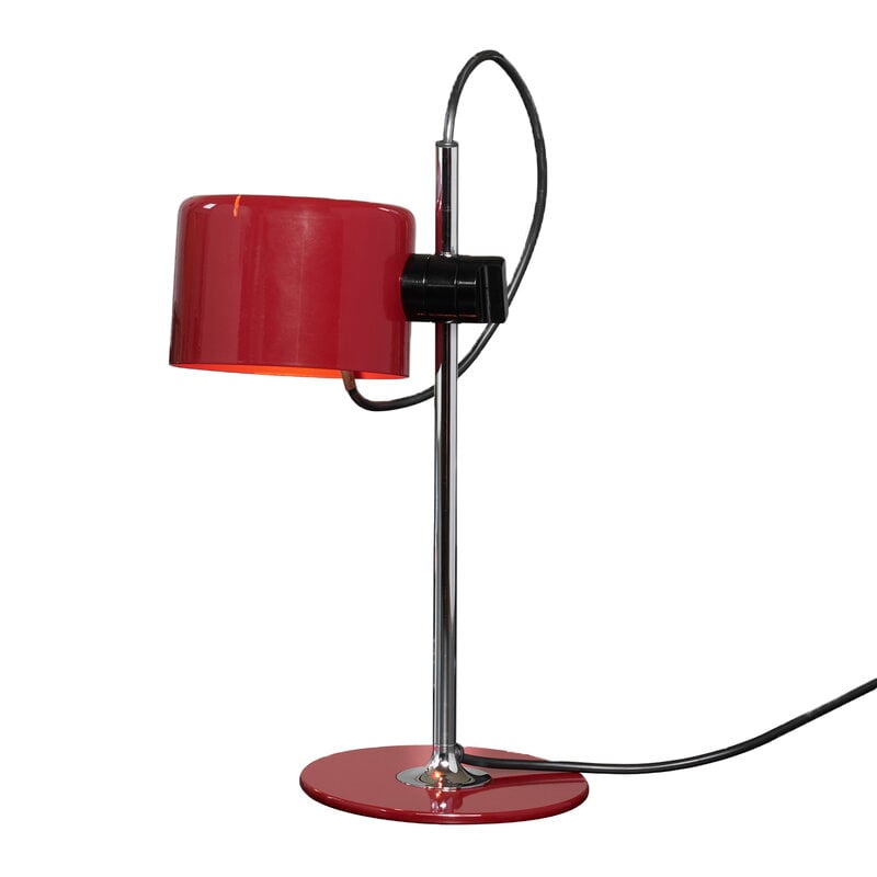 Mini Coupé 2201 table lamp by Oluce #red #