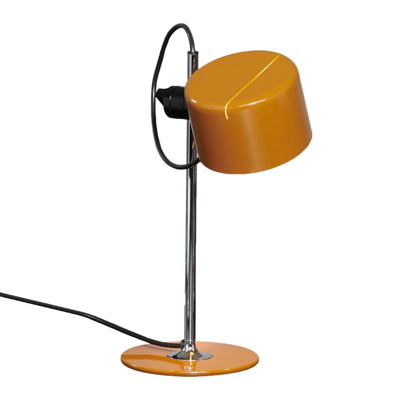 Mini Coupé 2201 table lamp by Oluce #mustard yellow #