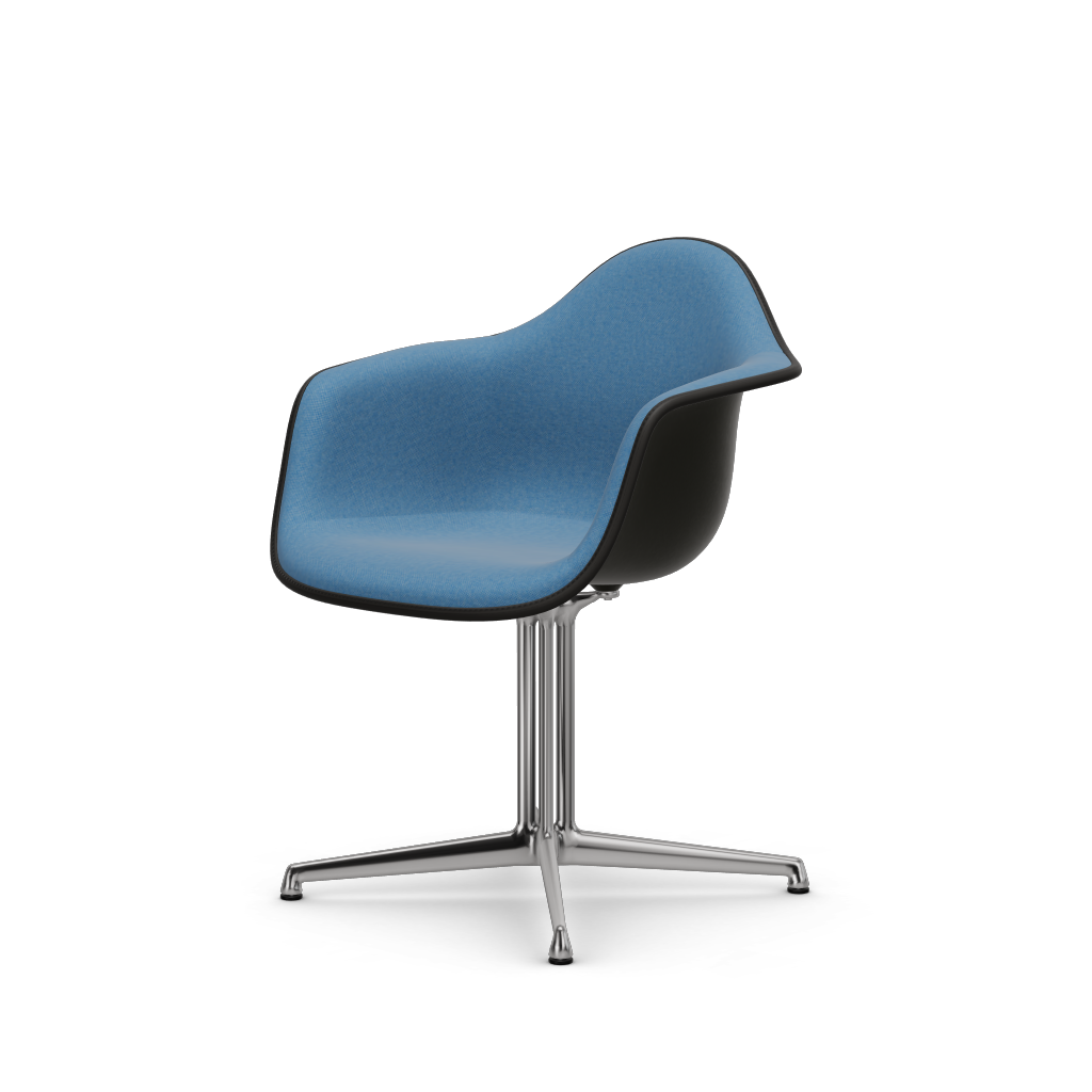 Eames Plastic Armchair DAL (with full upholstery)