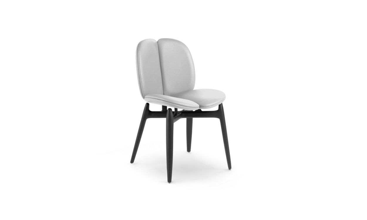 PULP CHAIR IN STAINED ASH WOOD by Roche Bobois
