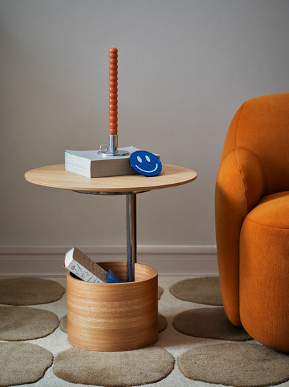Parasol coffee table, S, oak