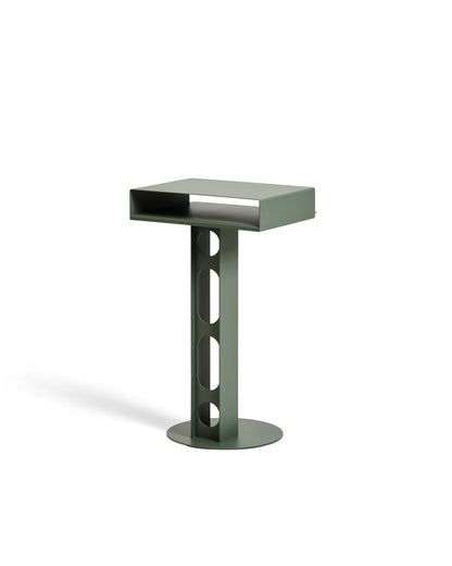 Sidekick table, mossy green
