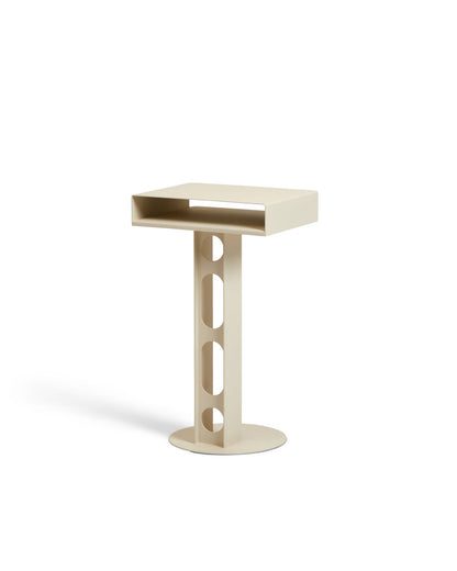 Sidekick table, pearl