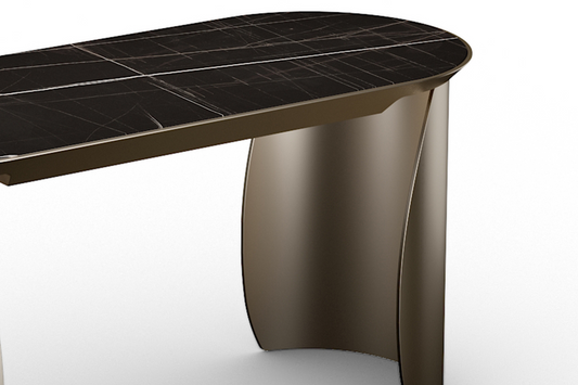 PETALO SCRIVANIA - Glass writing desk