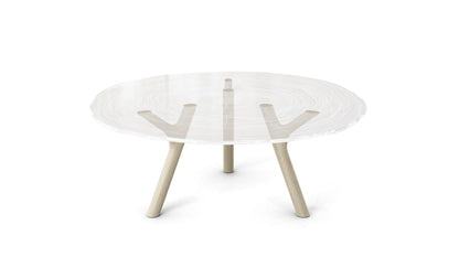 PLEXIWOOD COCKTAIL TABLE - D.100CM by Roche Bobois