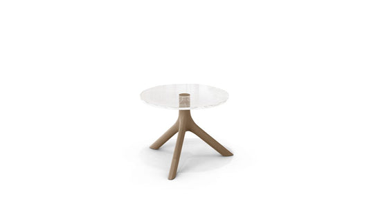 PLEXIWOOD COCKTAIL TABLE - H.30CM by Roche Bobois