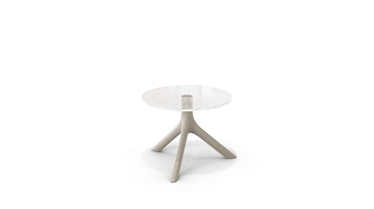 PLEXIWOOD COCKTAIL TABLE - H.30CM by Roche Bobois