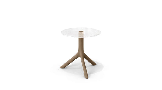 PLEXIWOOD COCKTAIL TABLE - D.40CM by Roche Bobois