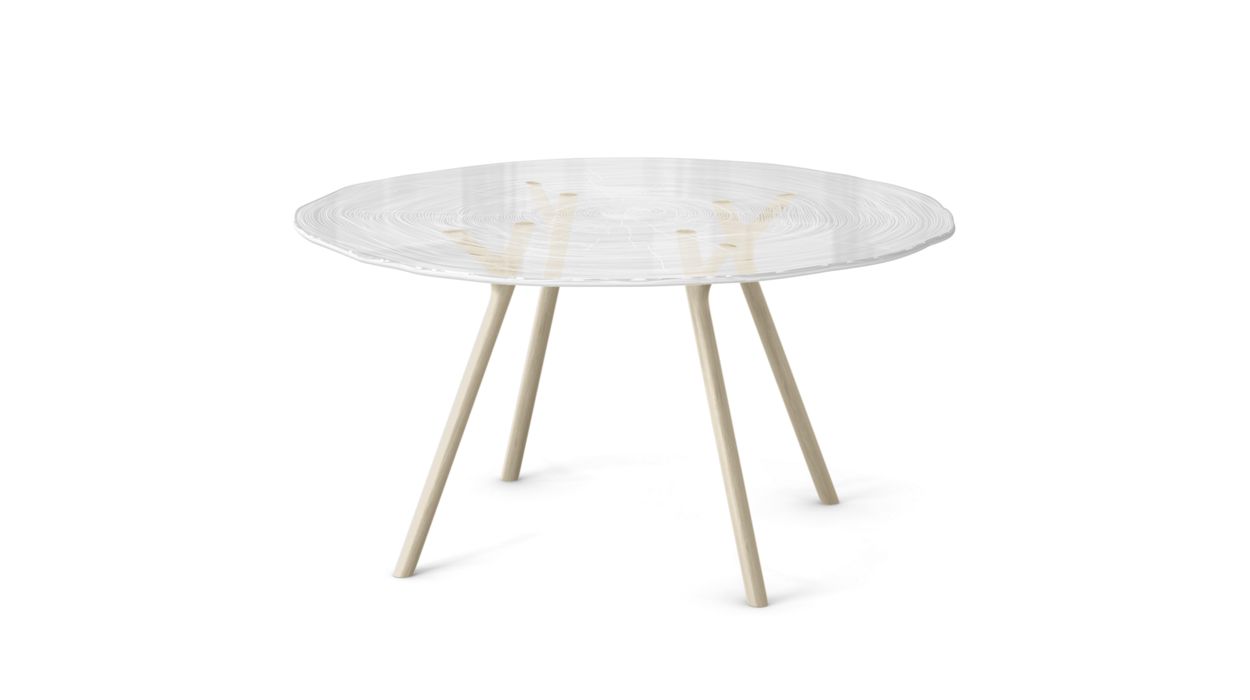 PLEXIWOOD DINING TABLE by Roche Bobois