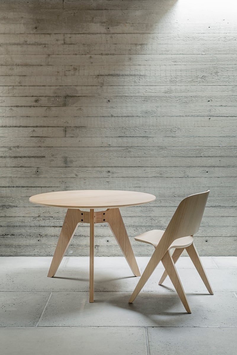 Lavitta table, round, 100 cm, oak