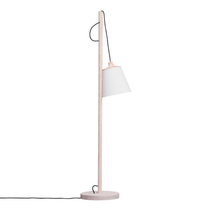 Pull Floor Lamp by Muuto #Oak / White
