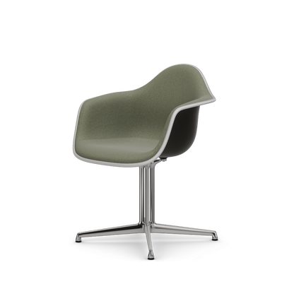 Eames Plastic Armchair DAL (with full upholstery)