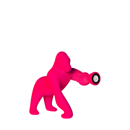 Kong Xs Velvet Finish table / floor lamp by Qeeboo #Fuxia
