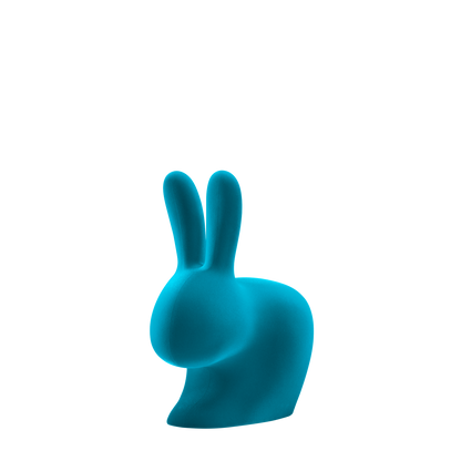 Rabbit Chair Baby Velvet Finish by Qeeboo