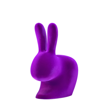 Rabbit Chair Velvet Finish by Qeeboo #Purple