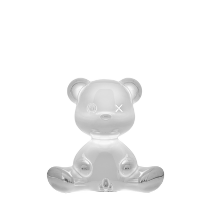 Teddy Boy Lamp Metal Finish With Cable by Qeeboo #Silver