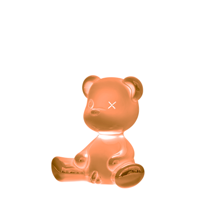 Teddy Boy Lamp Metal Finish With Cable by Qeeboo #Copper