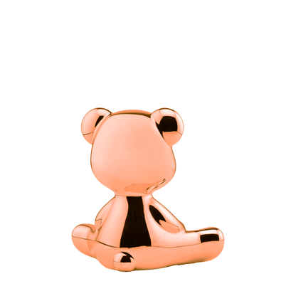 Teddy Boy Lamp Metal Finish With Cable by Qeeboo #Copper