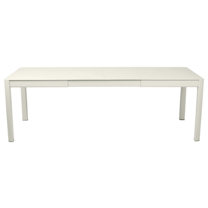 RIBAMBELLE TABLE WITH 2 EXTENSIONS 149/234 X 100 CM by Fermob #CLAY GREY