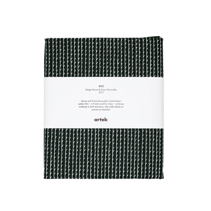 Artek Rivi Fabric, cotton — black/white