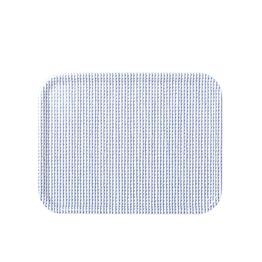 Artek Rivi Tray, large — white/blue