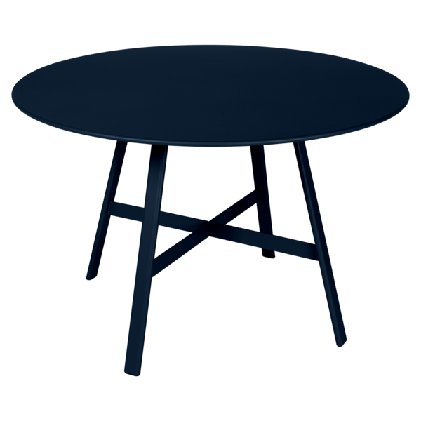 So'O Table Ø 117 Cm by Fermob #DEEP BLUE