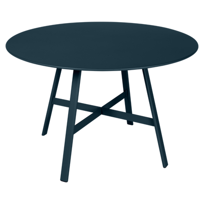 So'O Table Ø 117 Cm by Fermob #ACAPULCO BLUE