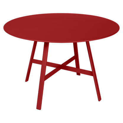 So'O Table Ø 117 Cm by Fermob #POPPY