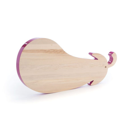 Birch Wood Cutter Board Vege-Table Aubergine by Seletti