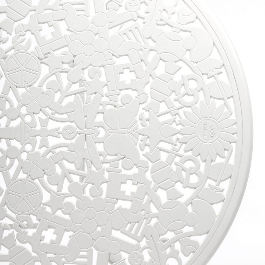 OVAL ALUMINIUM Outdoor TABLE Industry Collection by Seletti #WHITE