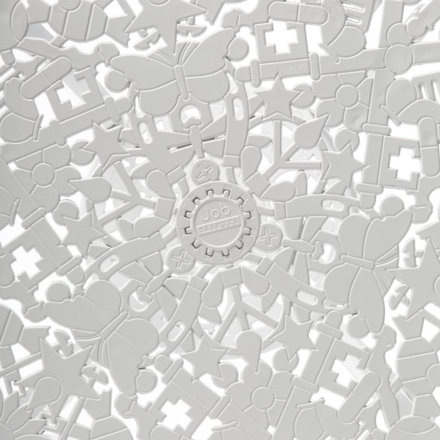 ALUMINIUM Outdoor TABLE Industry Collection by Seletti #WHITE