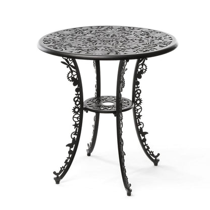 ALUMINIUM Outdoor TABLE Industry Collection by Seletti #BLACK