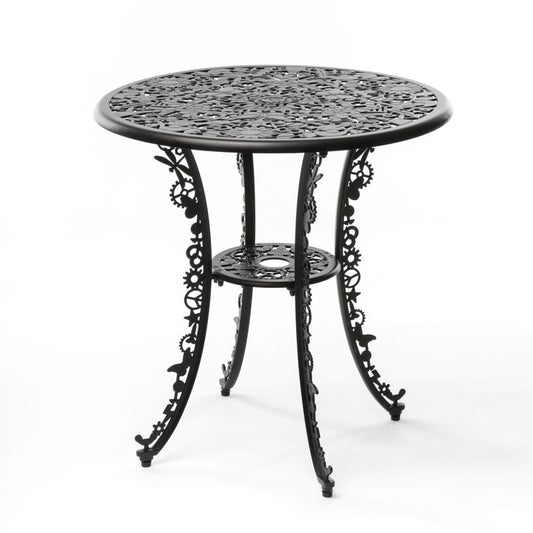 ALUMINIUM Outdoor TABLE Industry Collection by Seletti #BLACK