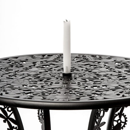 ALUMINIUM Outdoor TABLE Industry Collection by Seletti #BLACK